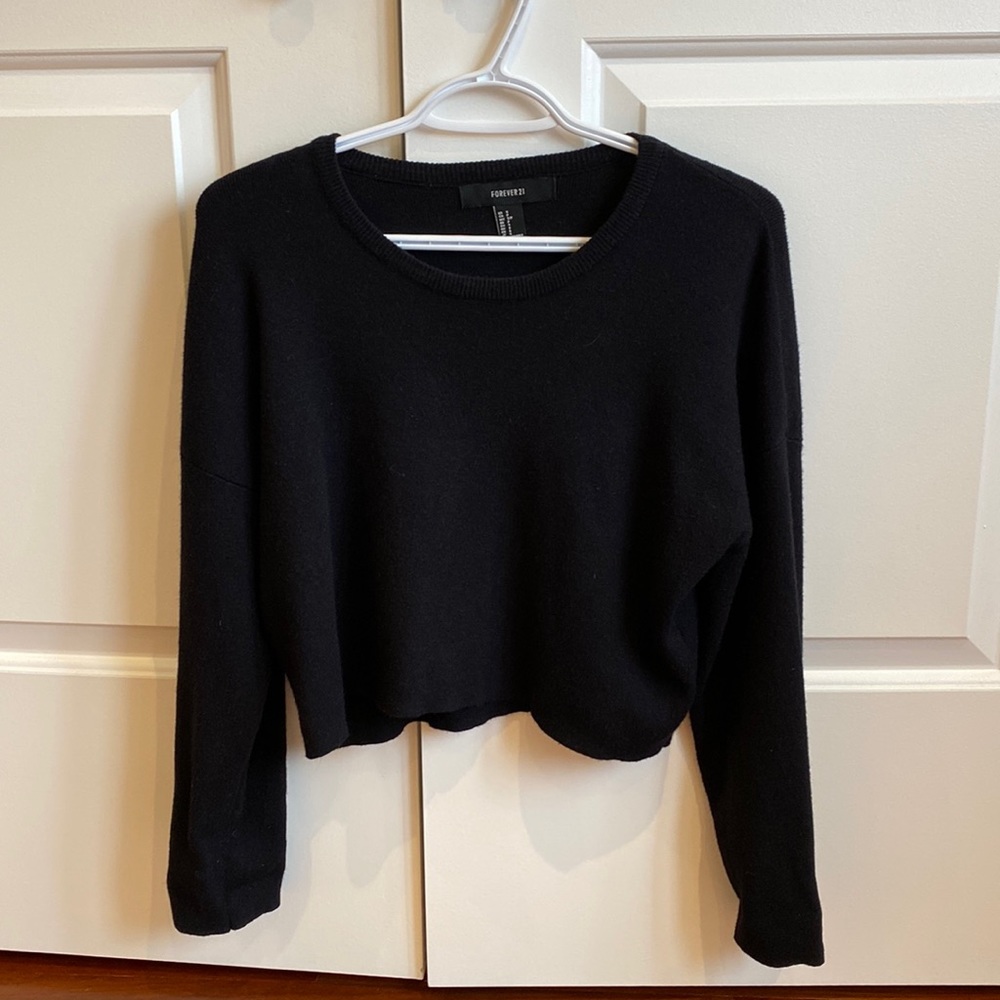 Black sweater